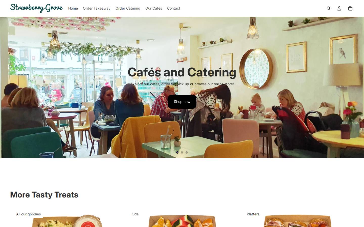 strawberrygrove.co.uk homepage screenshot