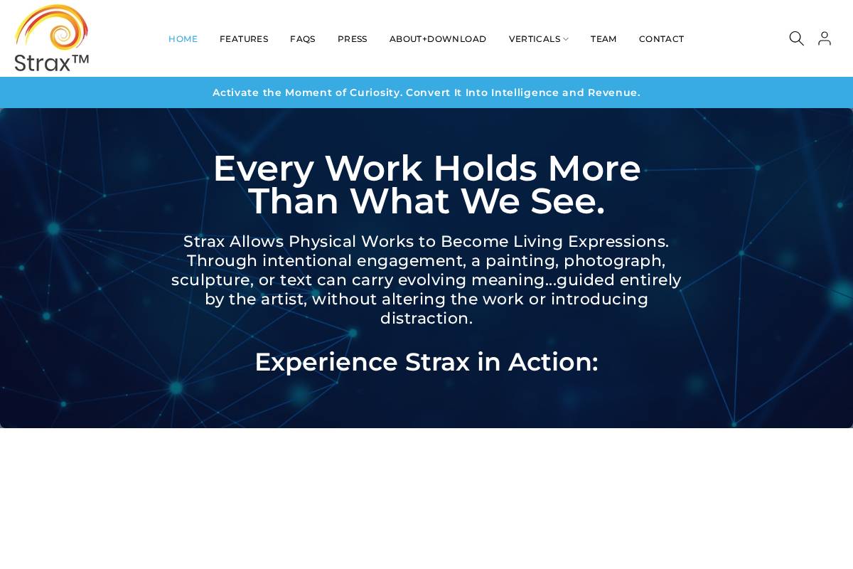 straxnetworks.com homepage screenshot