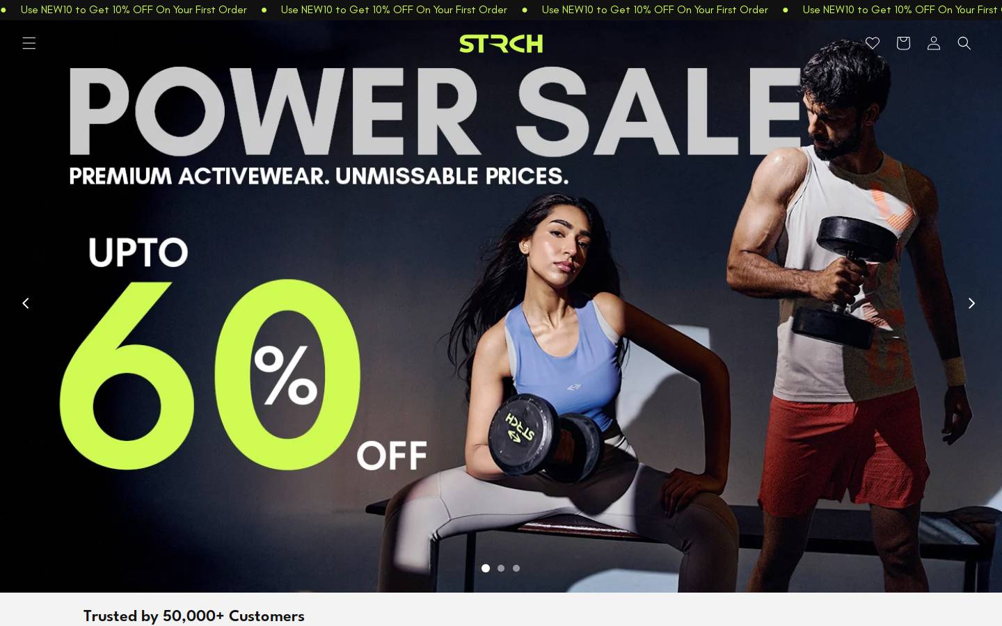 strch.com homepage screenshot