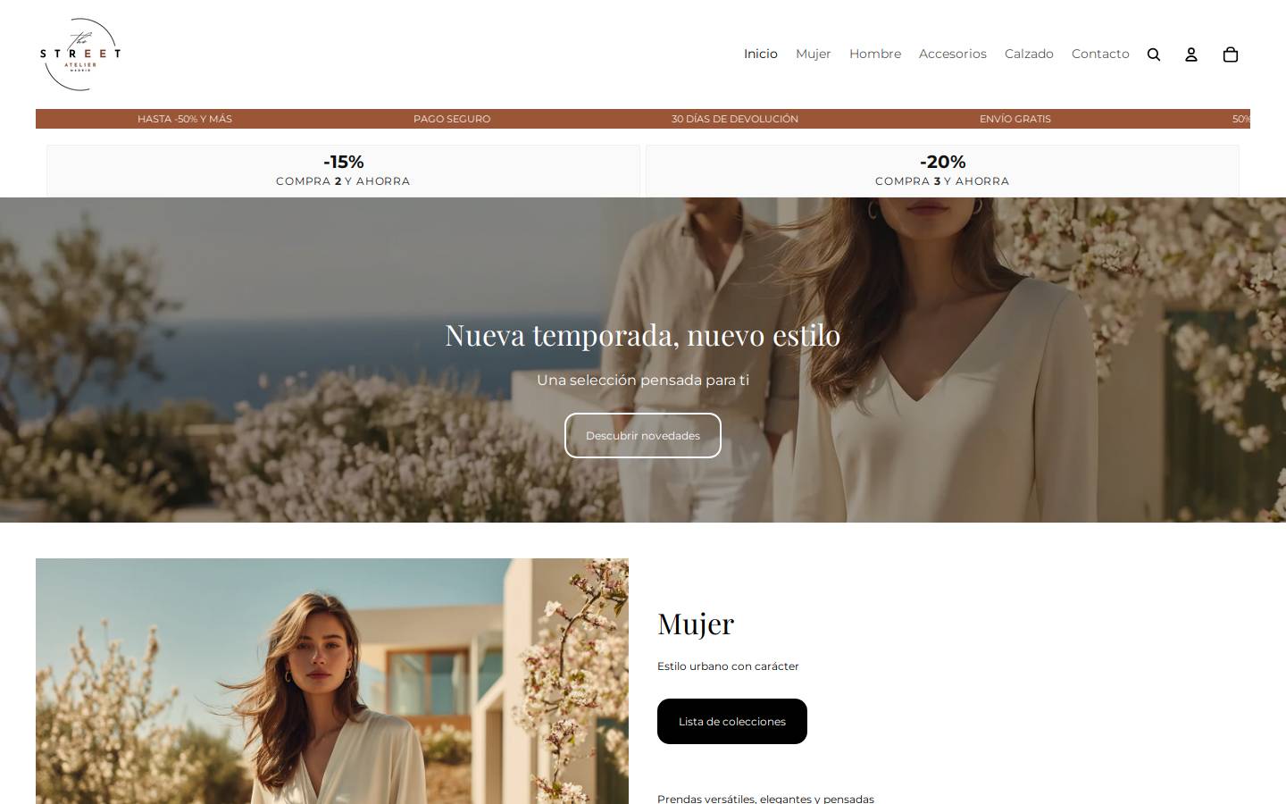streetatelier.com homepage screenshot