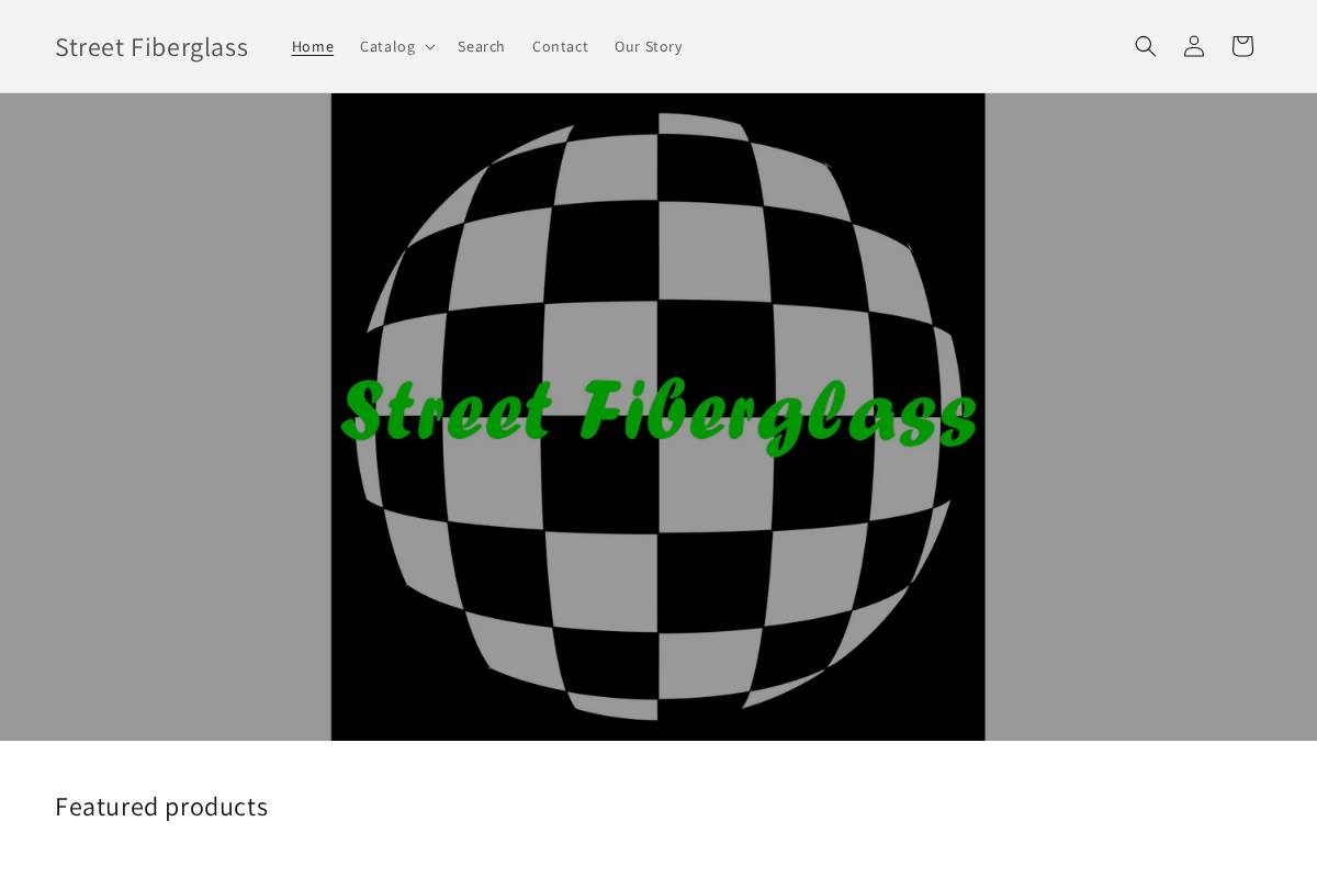 streetfiberglass.com homepage screenshot