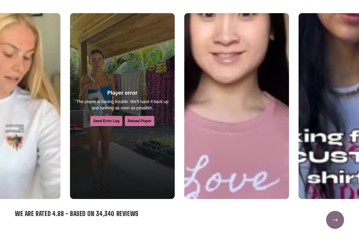 streetshirts homepage screenshot
