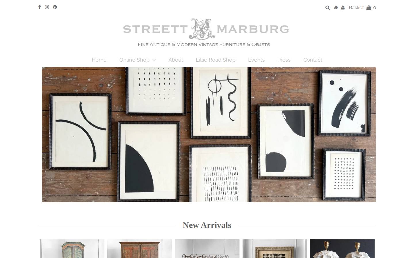 streettmarburg.co.uk homepage screenshot