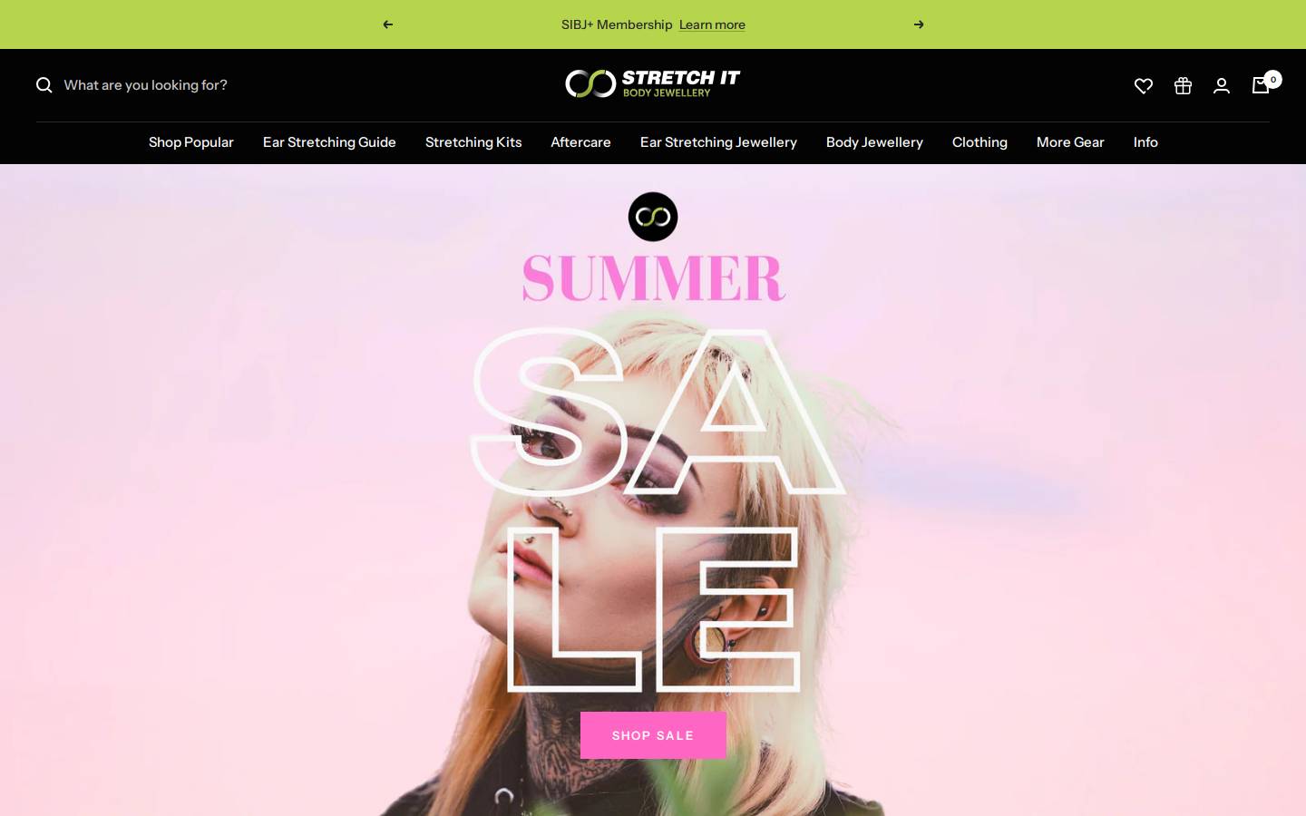 stretchitbj.com homepage screenshot