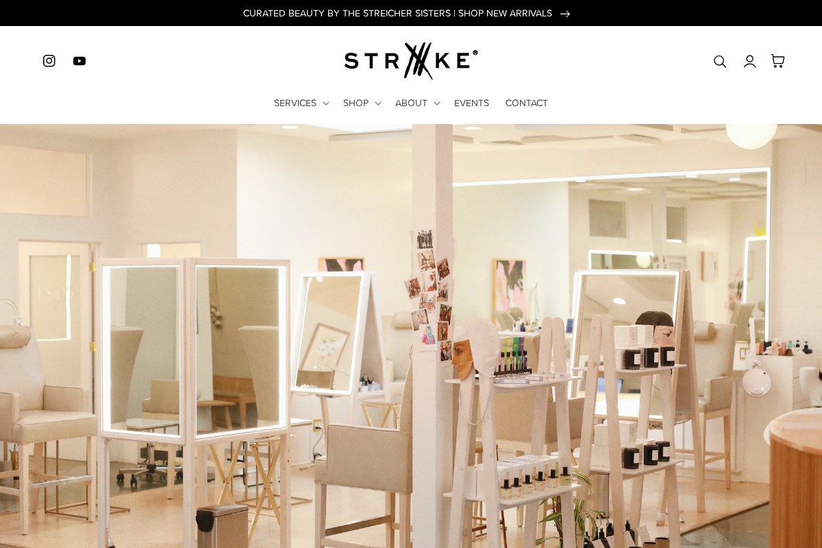 striiike.com homepage screenshot