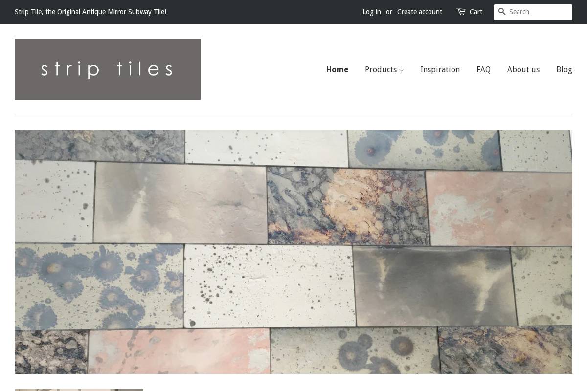 striptiles.com homepage screenshot