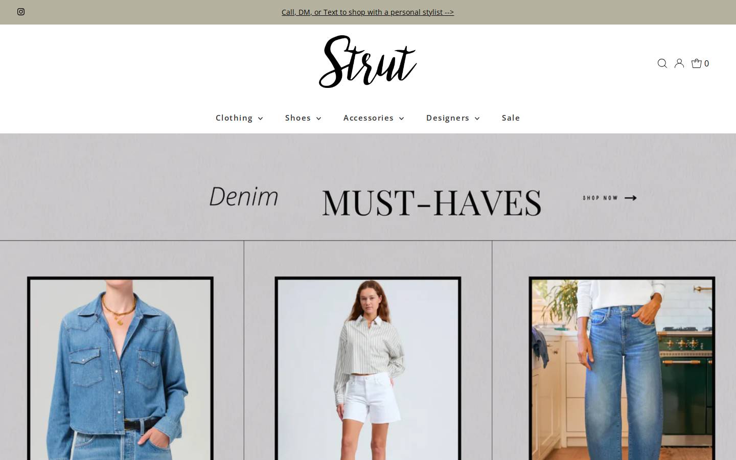 strutdenver.com homepage screenshot
