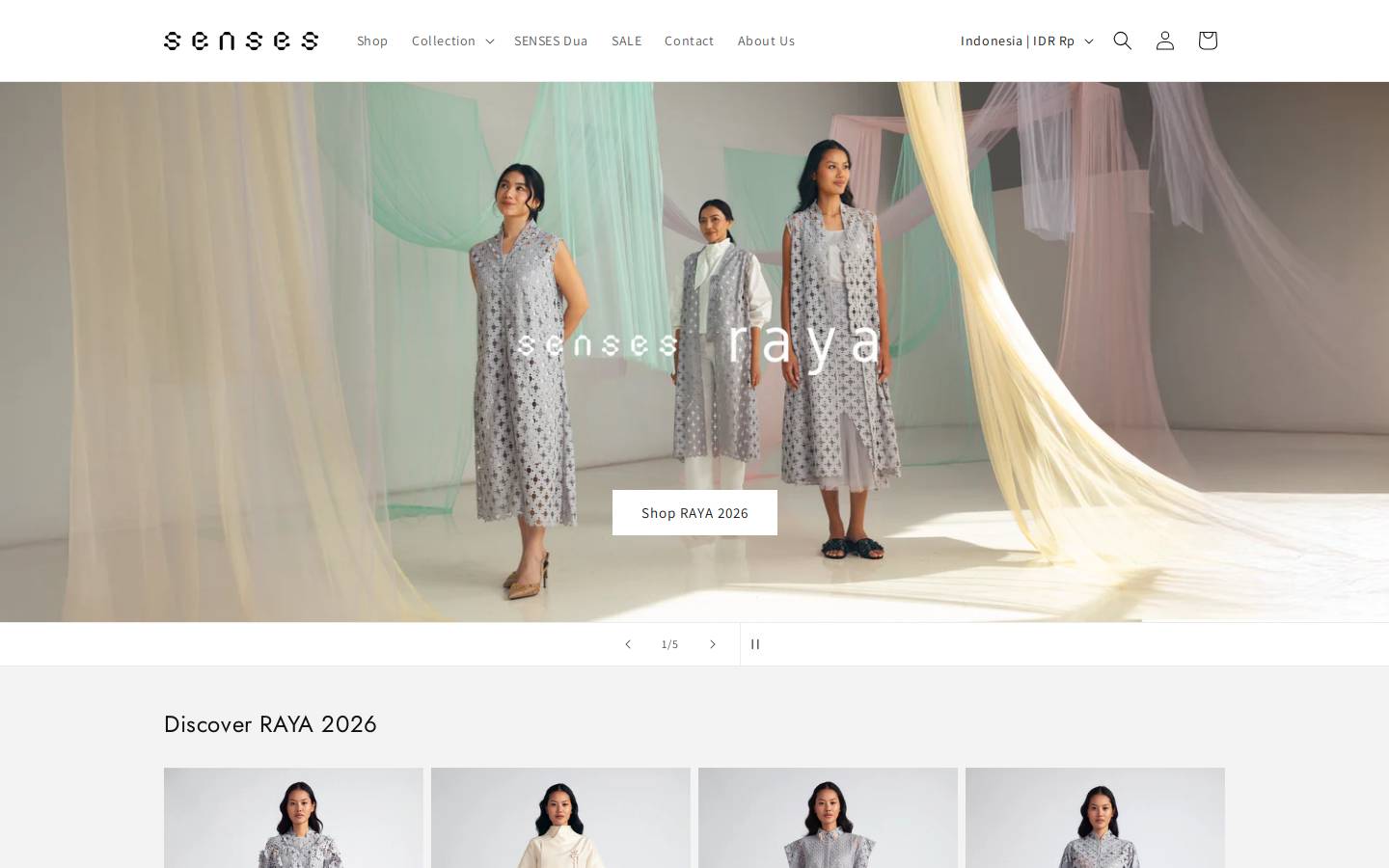 studio-senses.com homepage screenshot