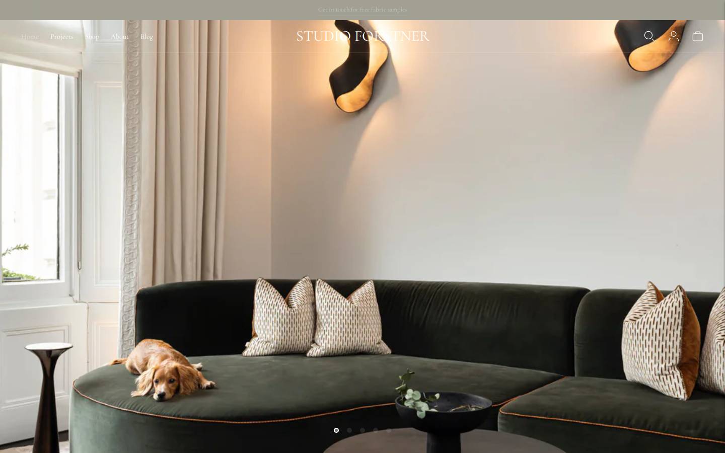 studioforstner.com homepage screenshot