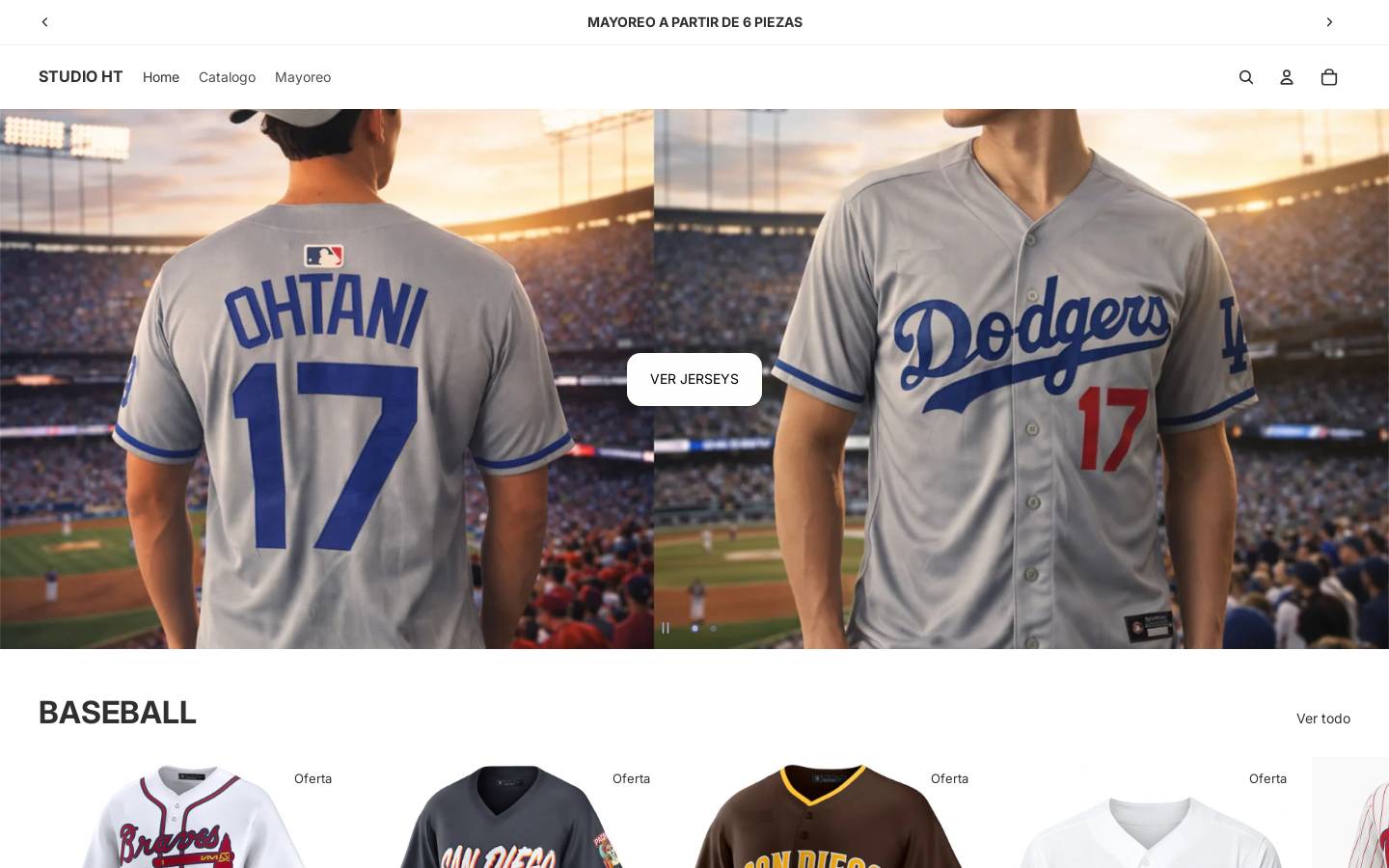 studioht.shop homepage screenshot