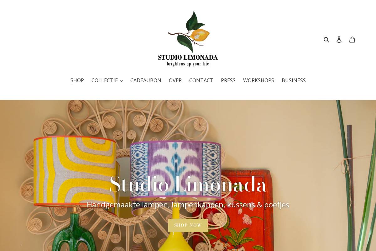 studiolimonada.nl homepage screenshot