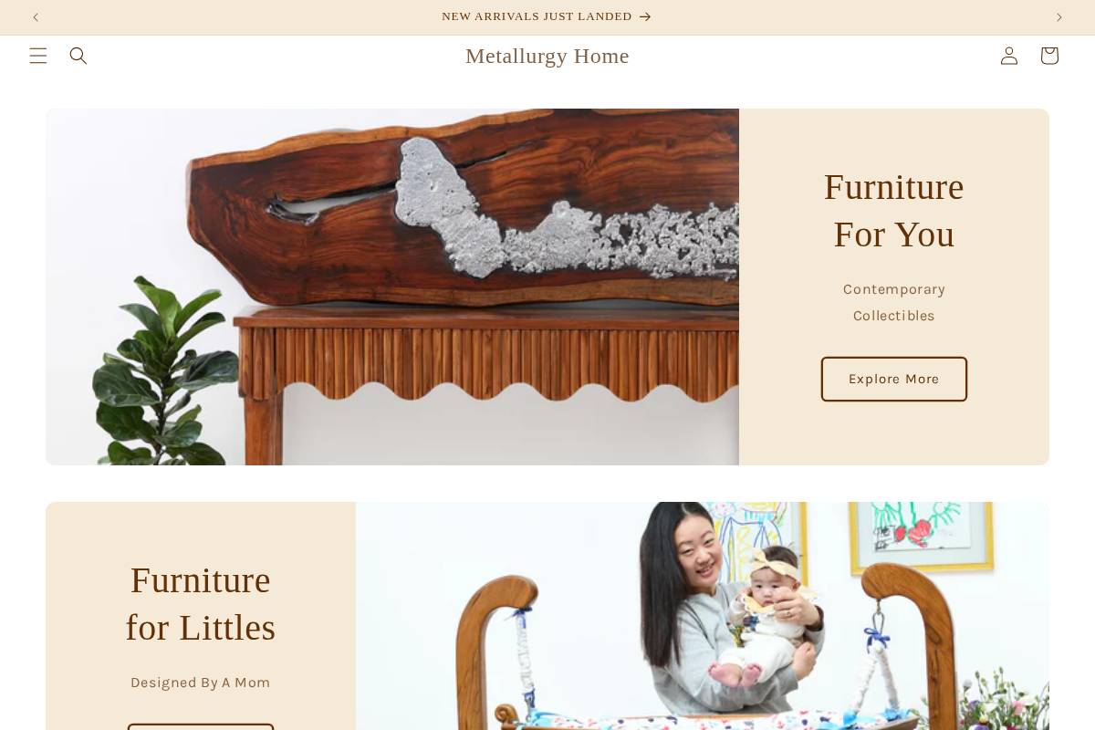studiometallurgyhome.com homepage screenshot