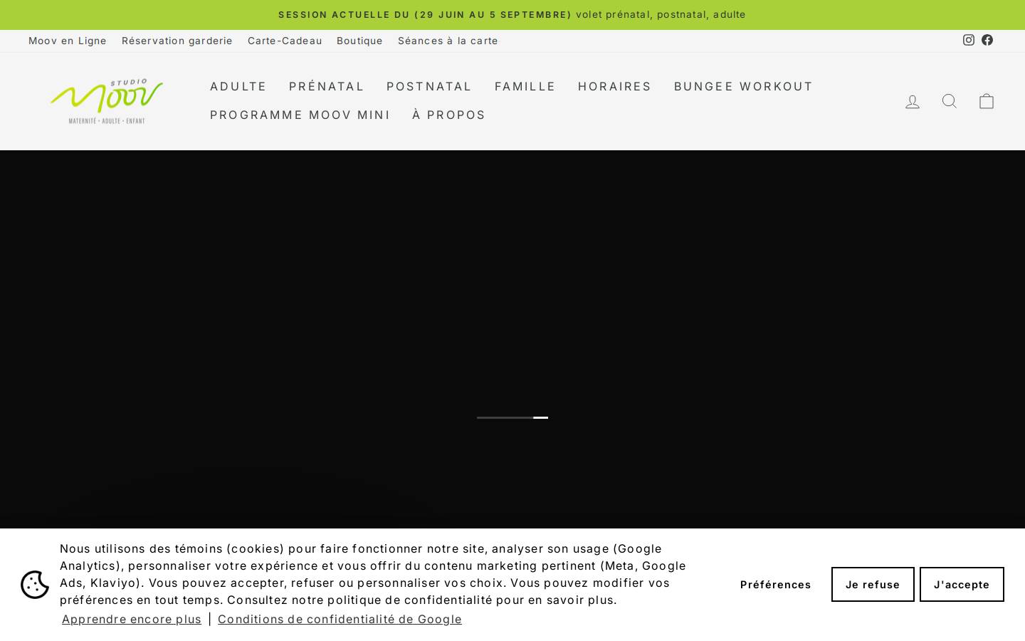 studiomoov.com homepage screenshot