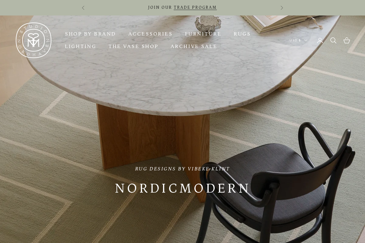 studionordhaven.shop homepage screenshot