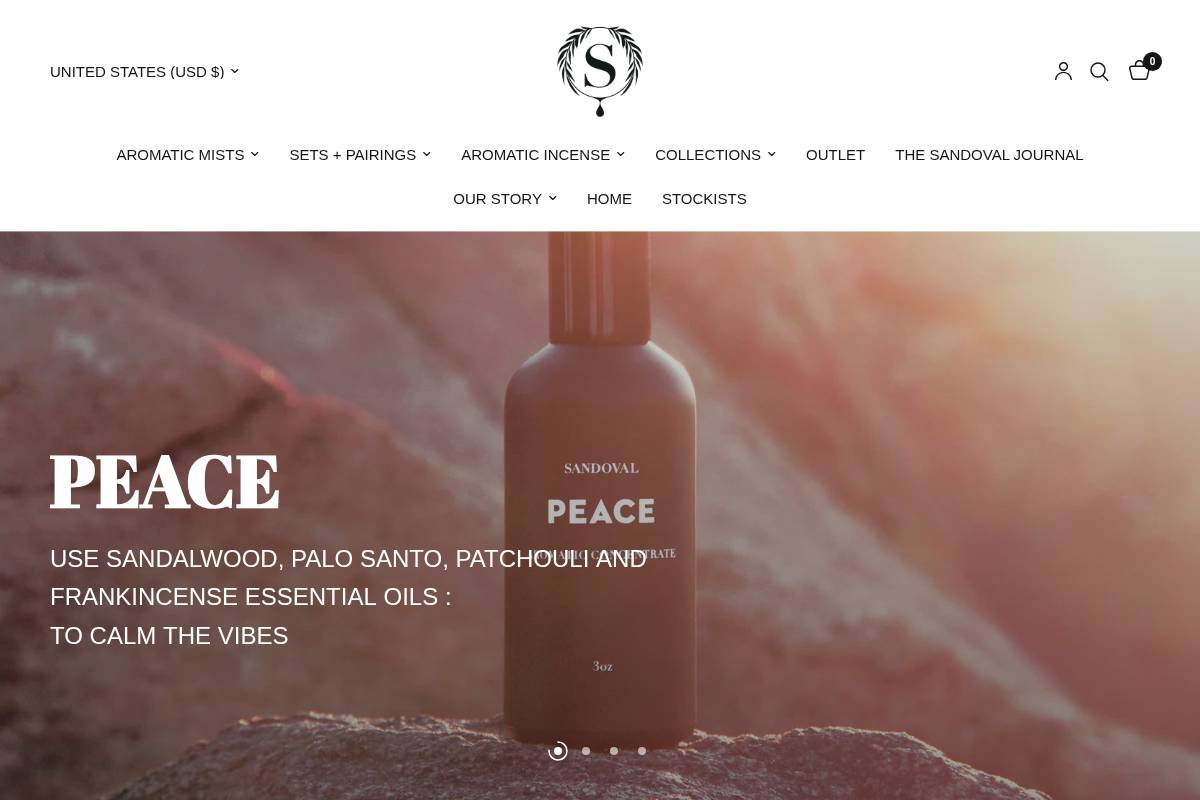 studiosandoval.com homepage screenshot