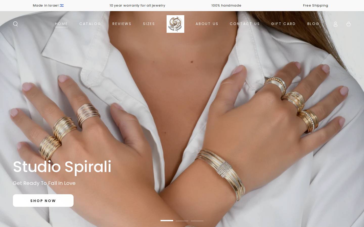 studiospirali.com homepage screenshot