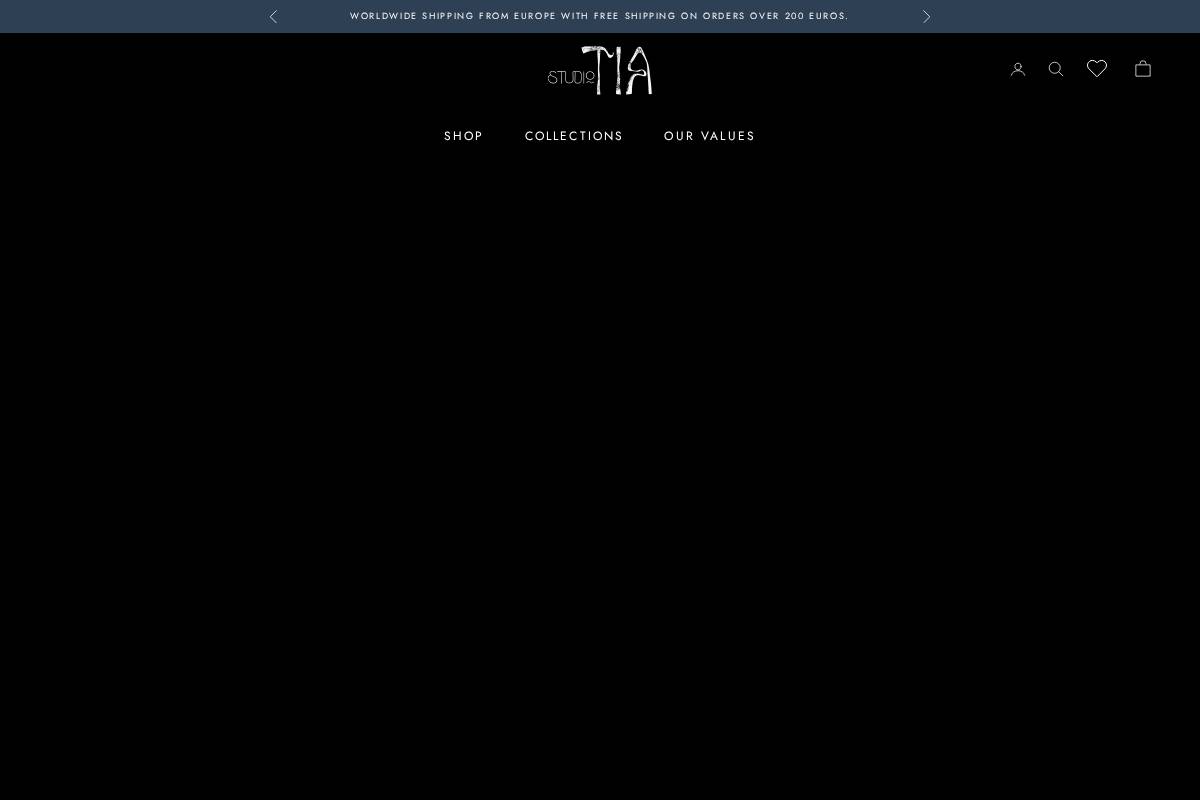 Studiotia homepage screenshot