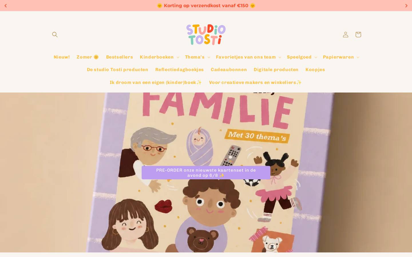 Studiotosti homepage screenshot