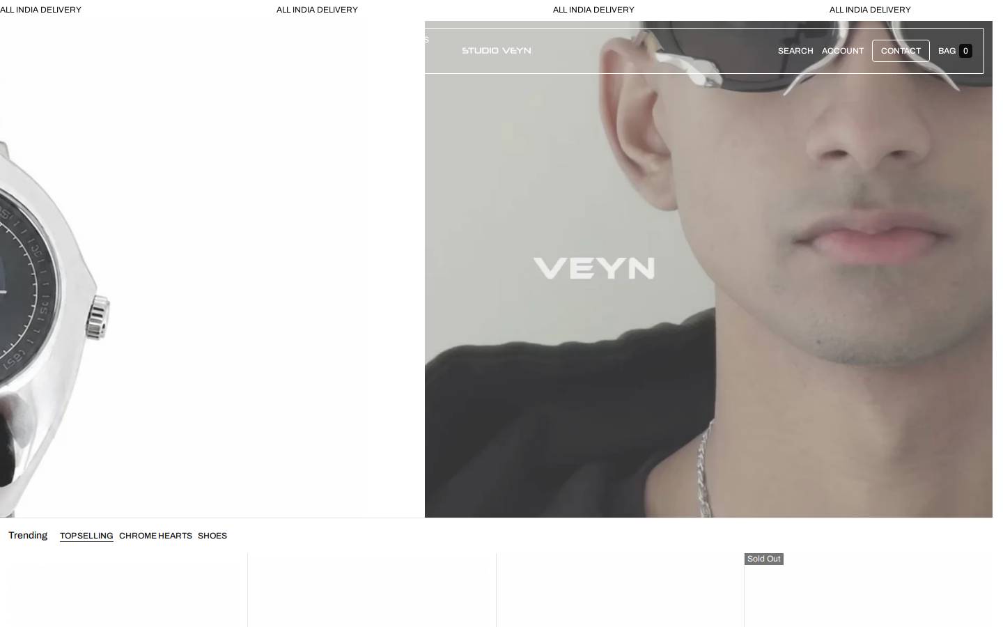 studioveyn.com homepage screenshot