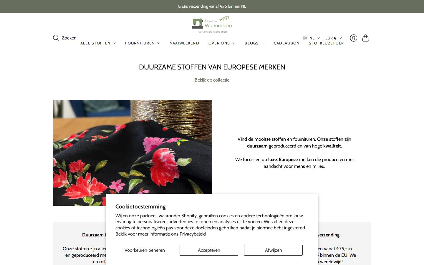 Studiowannedoen homepage screenshot