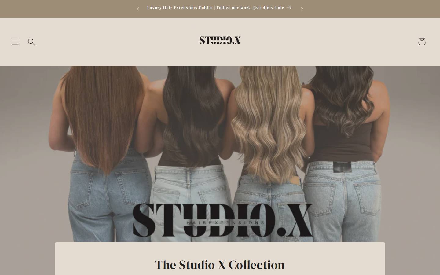 studiox.ie homepage screenshot