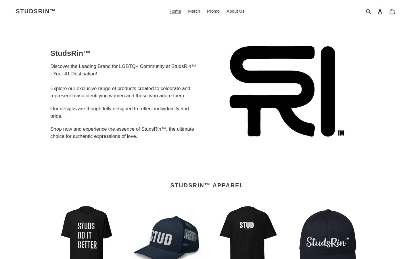studsrin.com homepage screenshot