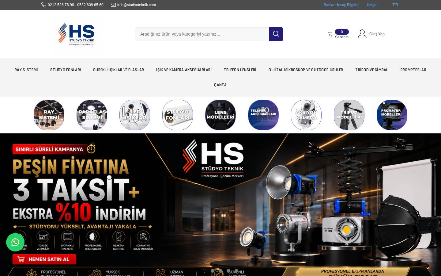studyoteknik.com homepage screenshot