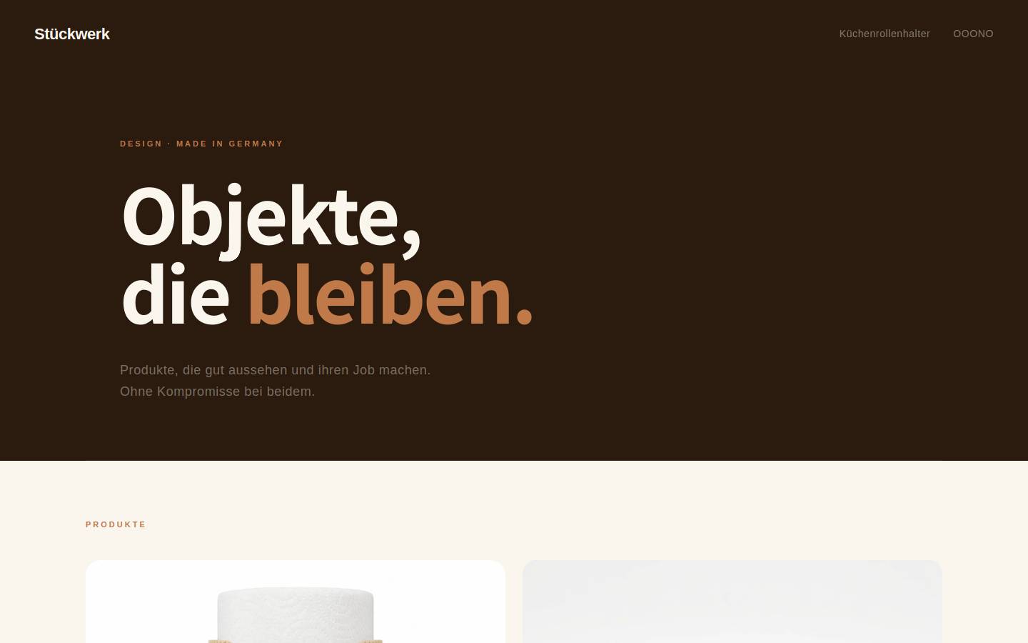 stueckwerk.shop homepage screenshot
