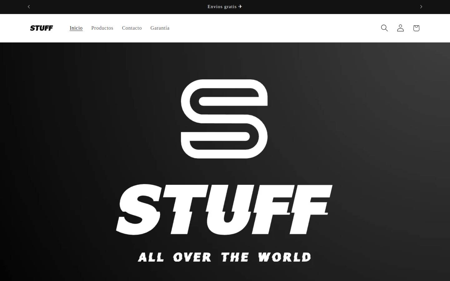 stufff.online homepage screenshot