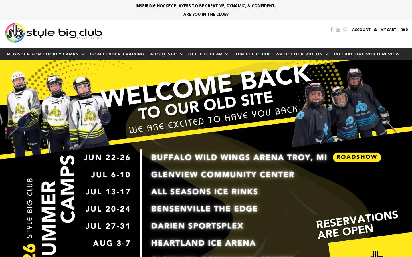 stylebigclub.com homepage screenshot