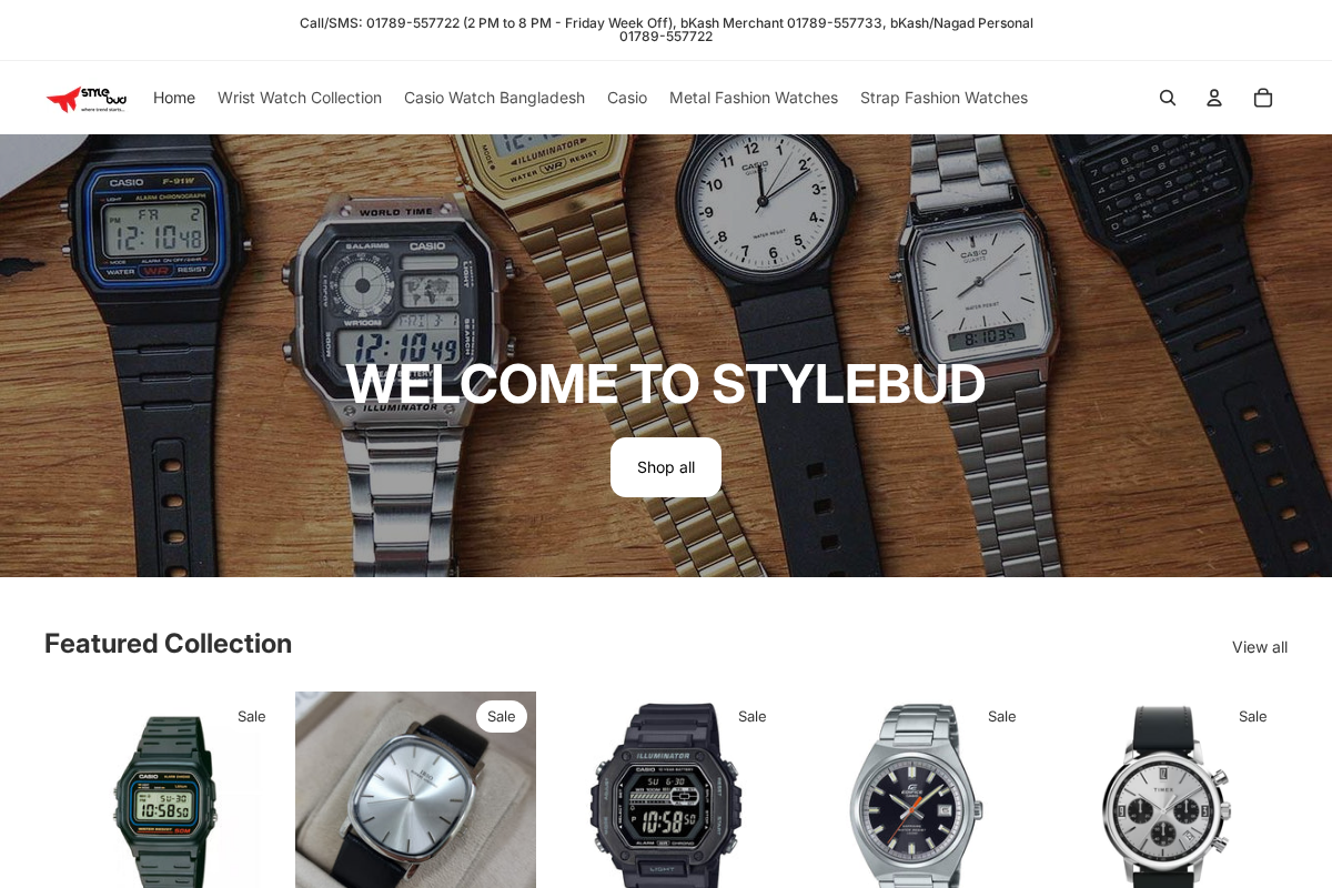 STYLEBUD.COM homepage screenshot