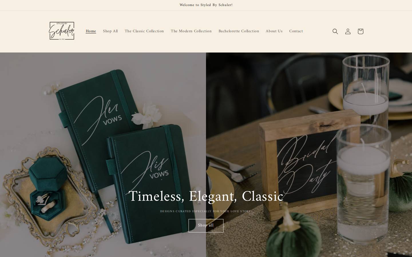 styledbyschuler.com homepage screenshot