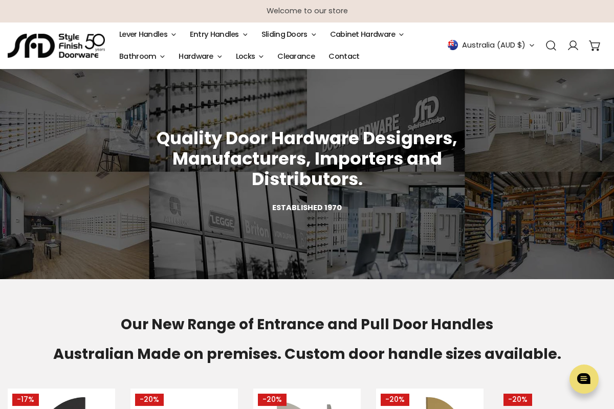 Style Finish Design Pty Ltd homepage screenshot
