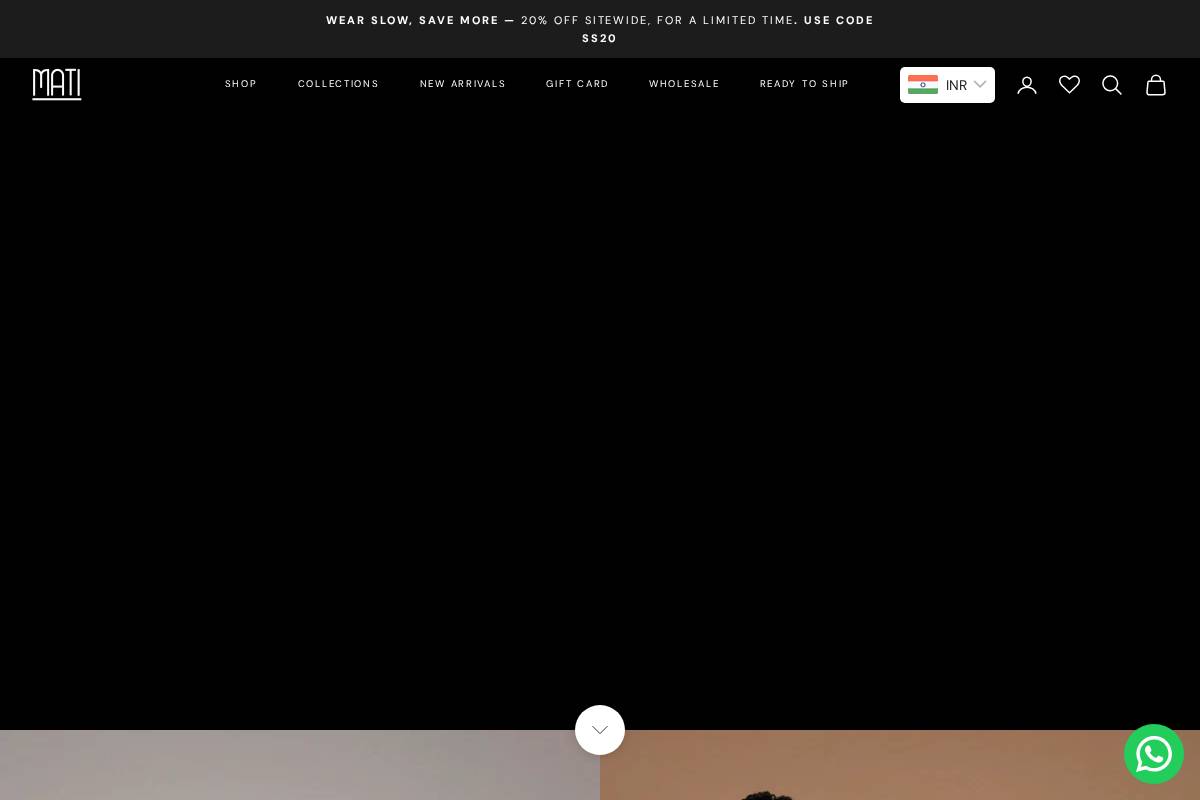 stylemati.in homepage screenshot