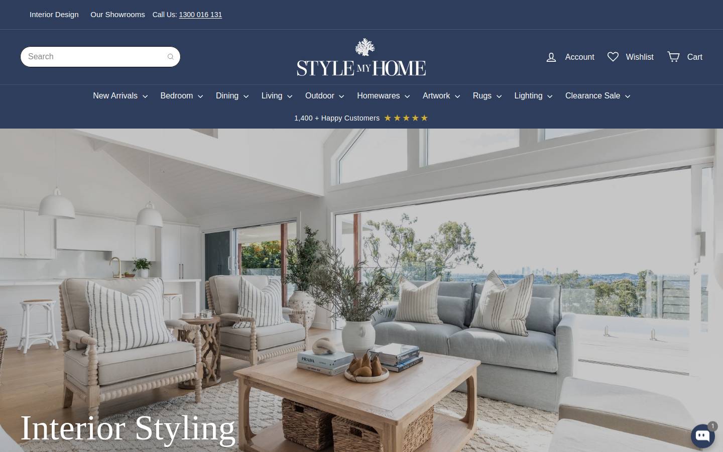 stylemyhome.com.au homepage screenshot