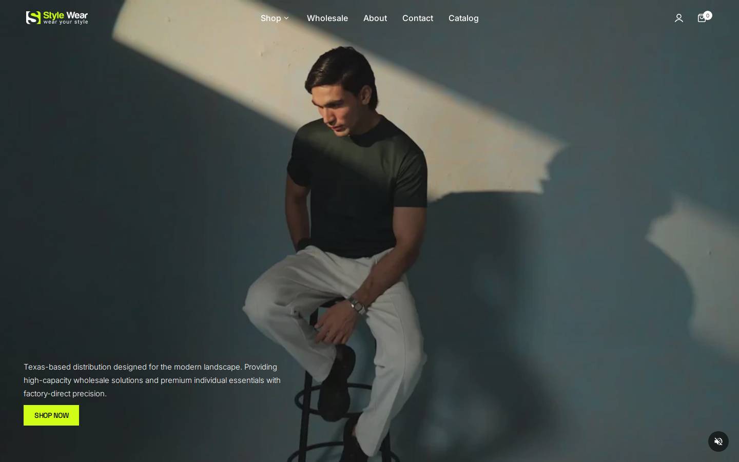 stylewear.us homepage screenshot