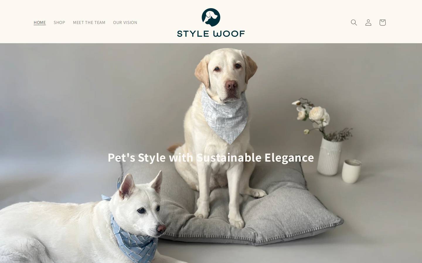 stylewoof.com homepage screenshot