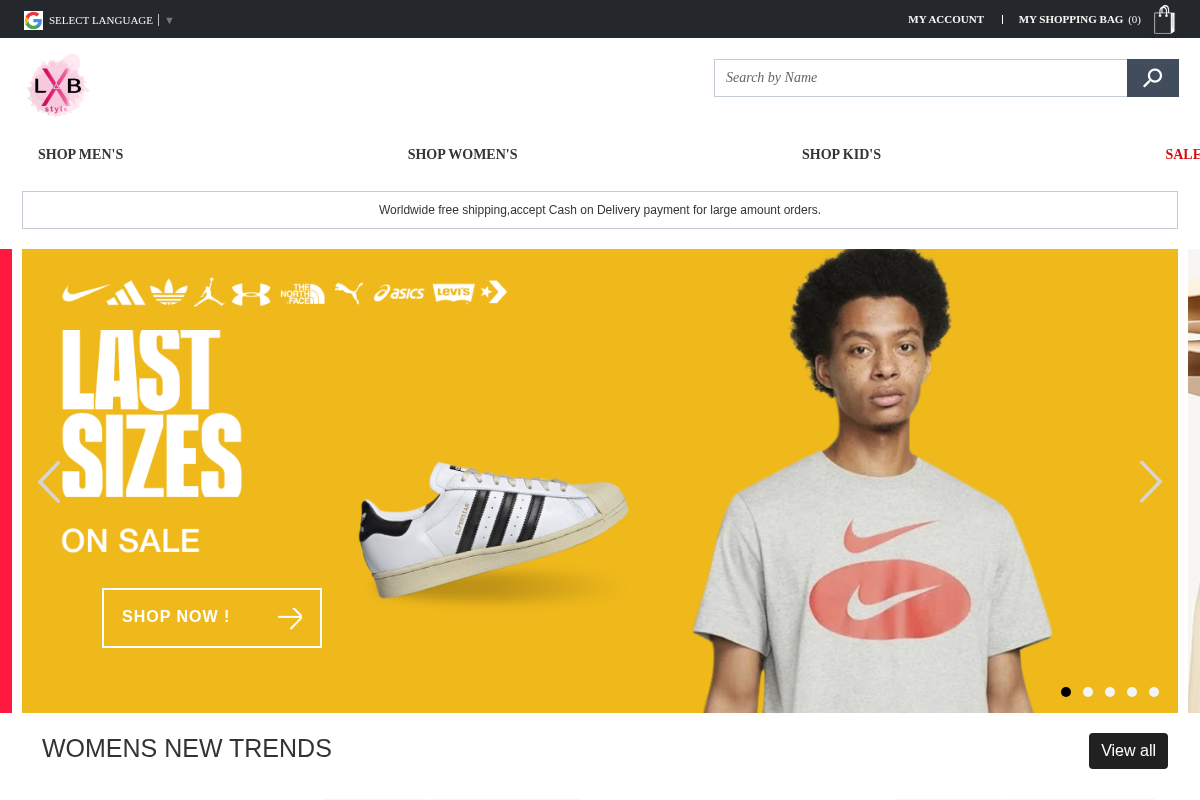 Stylexlab homepage screenshot