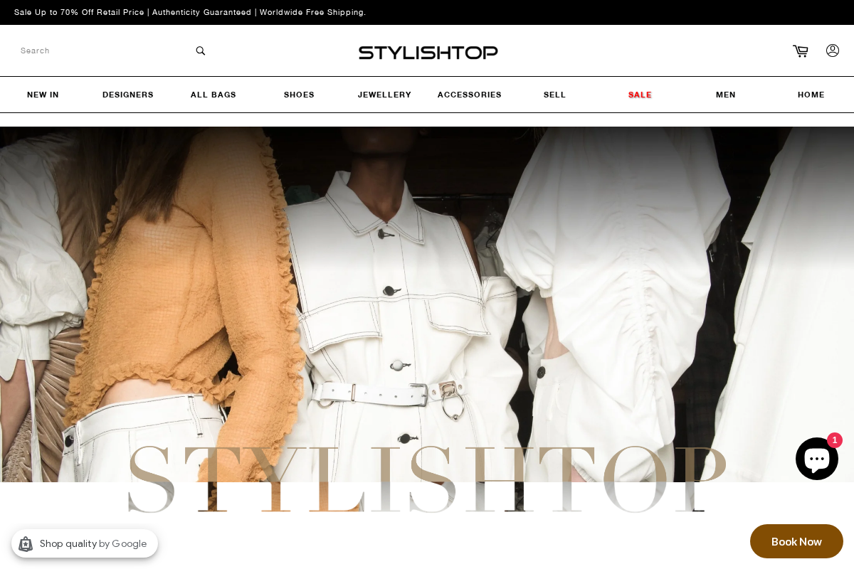 stylishtop.com.au homepage screenshot