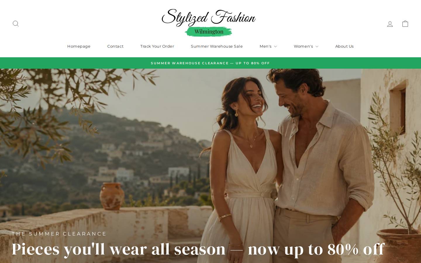 stylizedfashion.com homepage screenshot