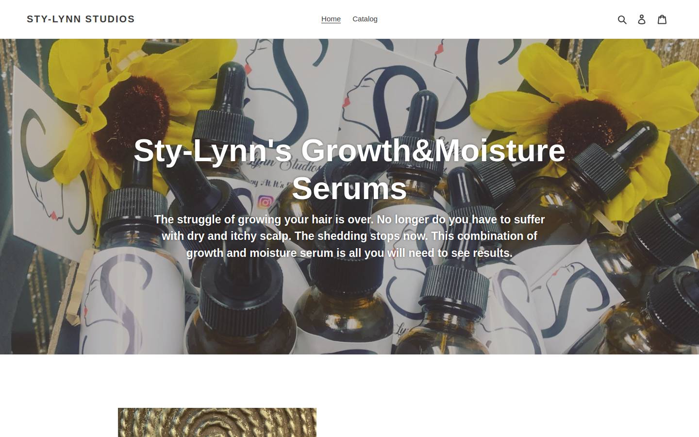 stylynnhair.com homepage screenshot