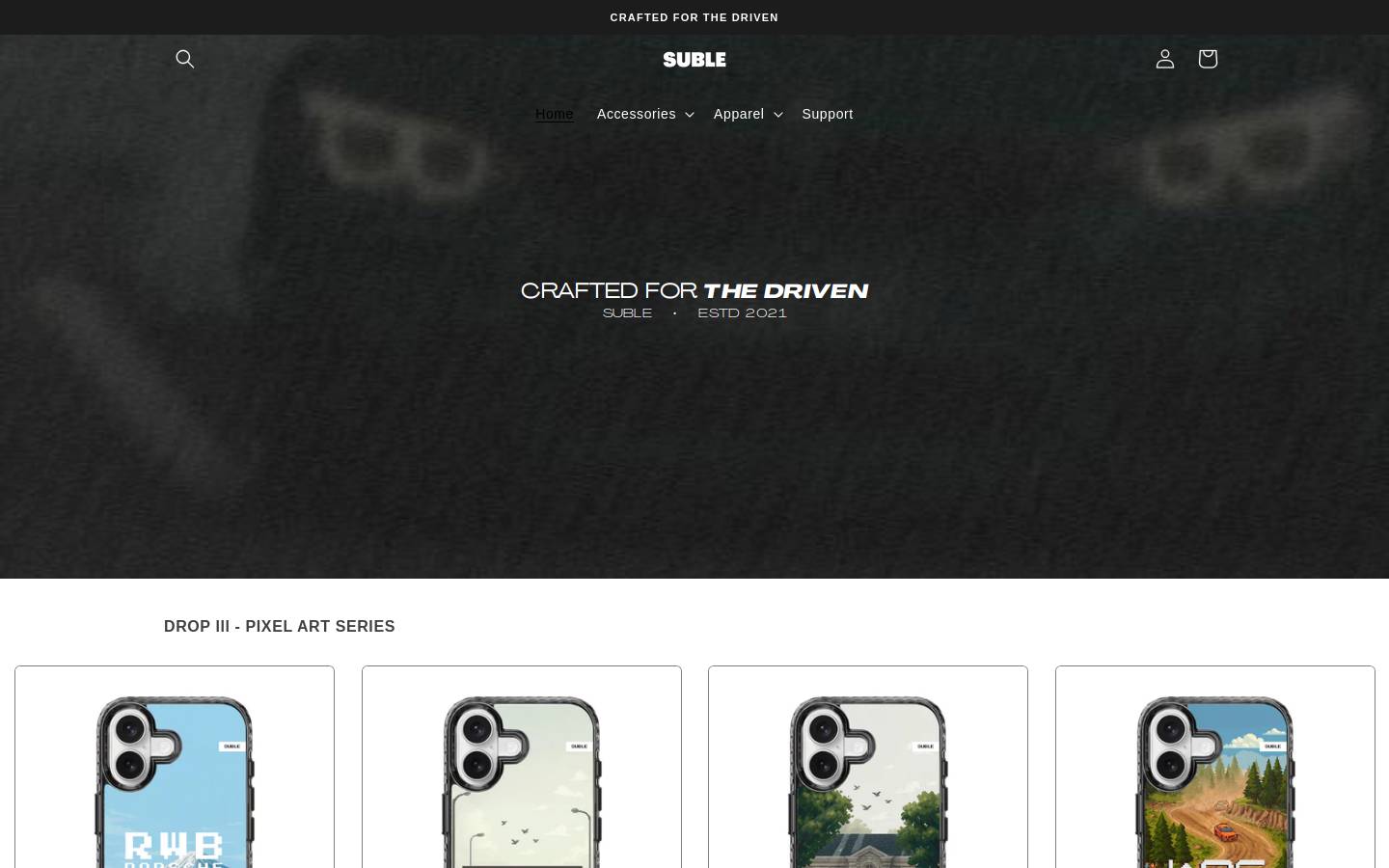 suble.co homepage screenshot