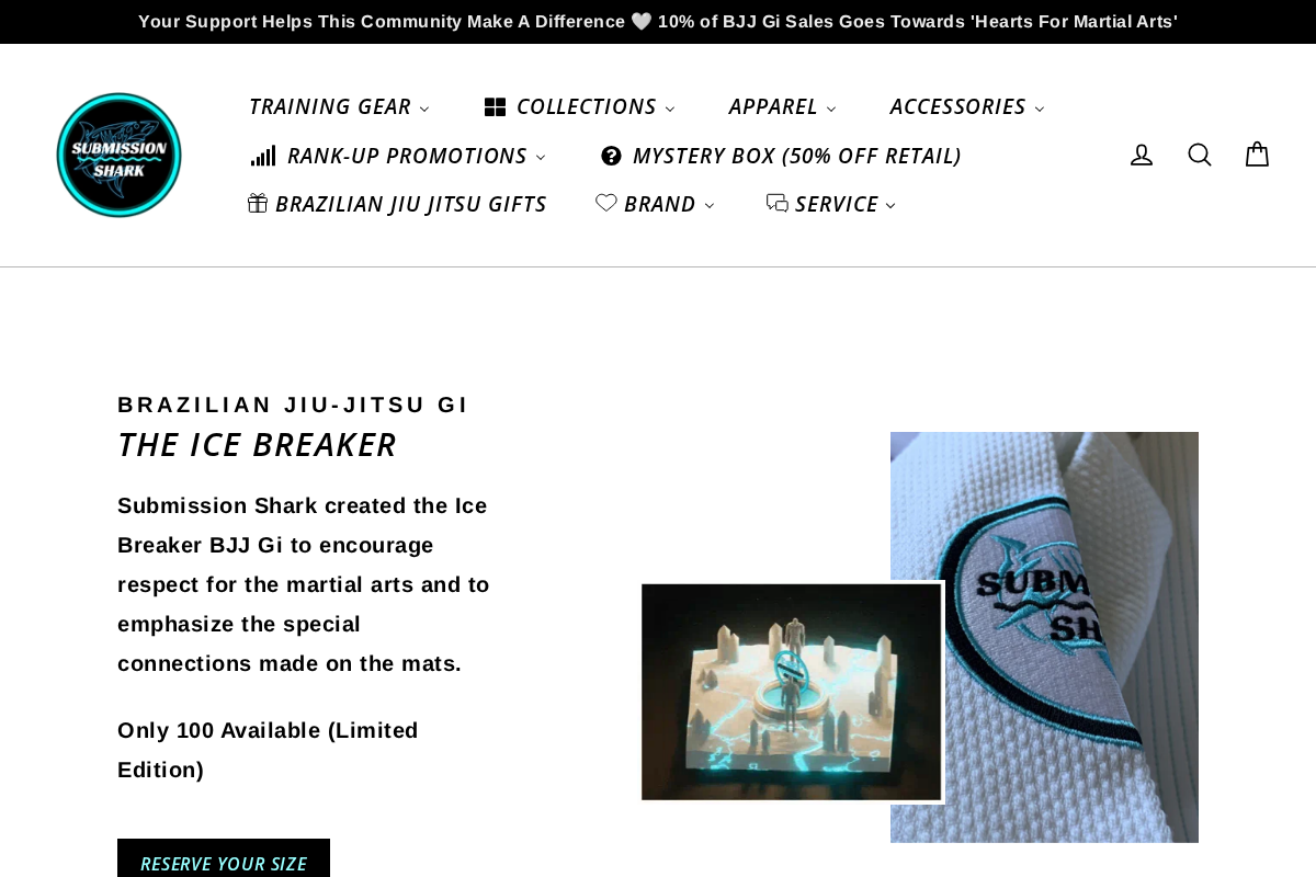 Submission Shark homepage screenshot