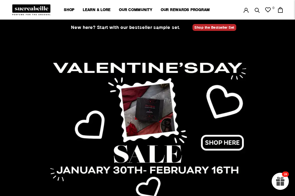 sucreabeille.com homepage screenshot