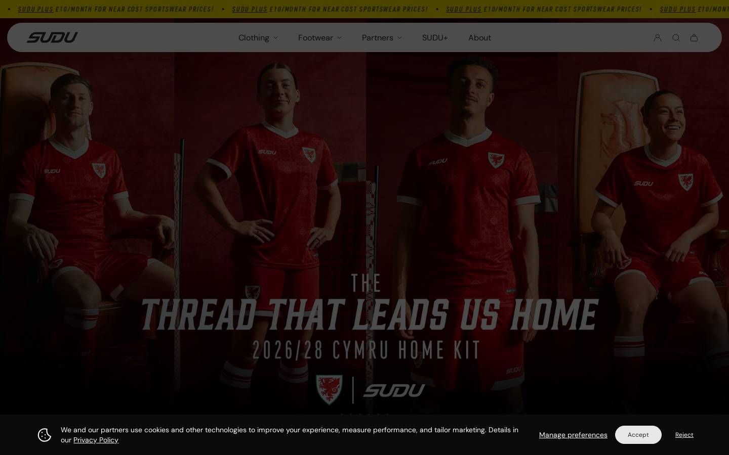 SUDU homepage screenshot