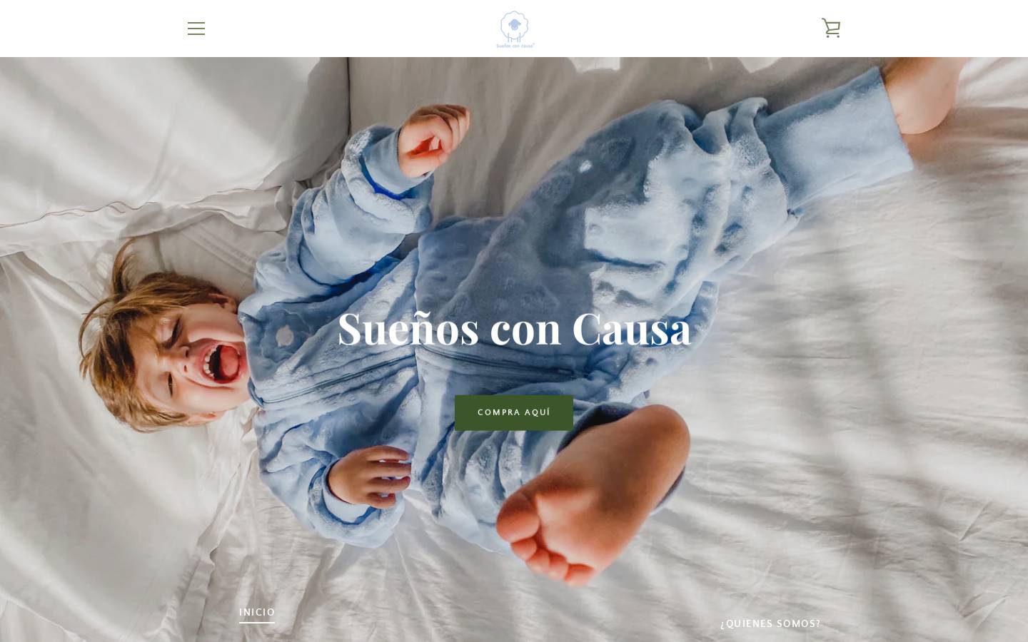 suenosconcausa.com homepage screenshot