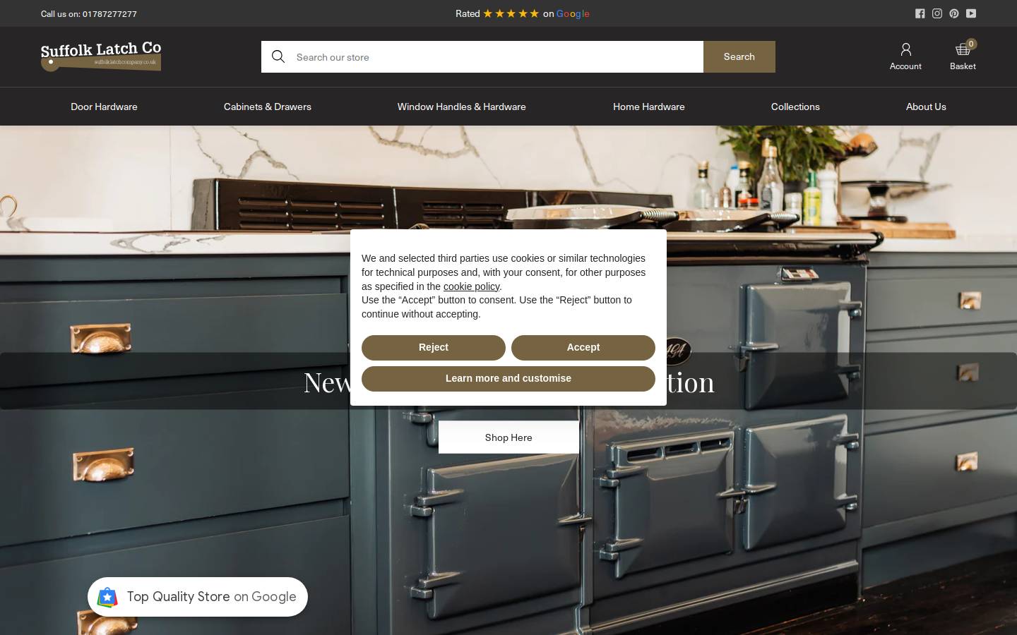 Suffolk Latch Company Ltd homepage screenshot