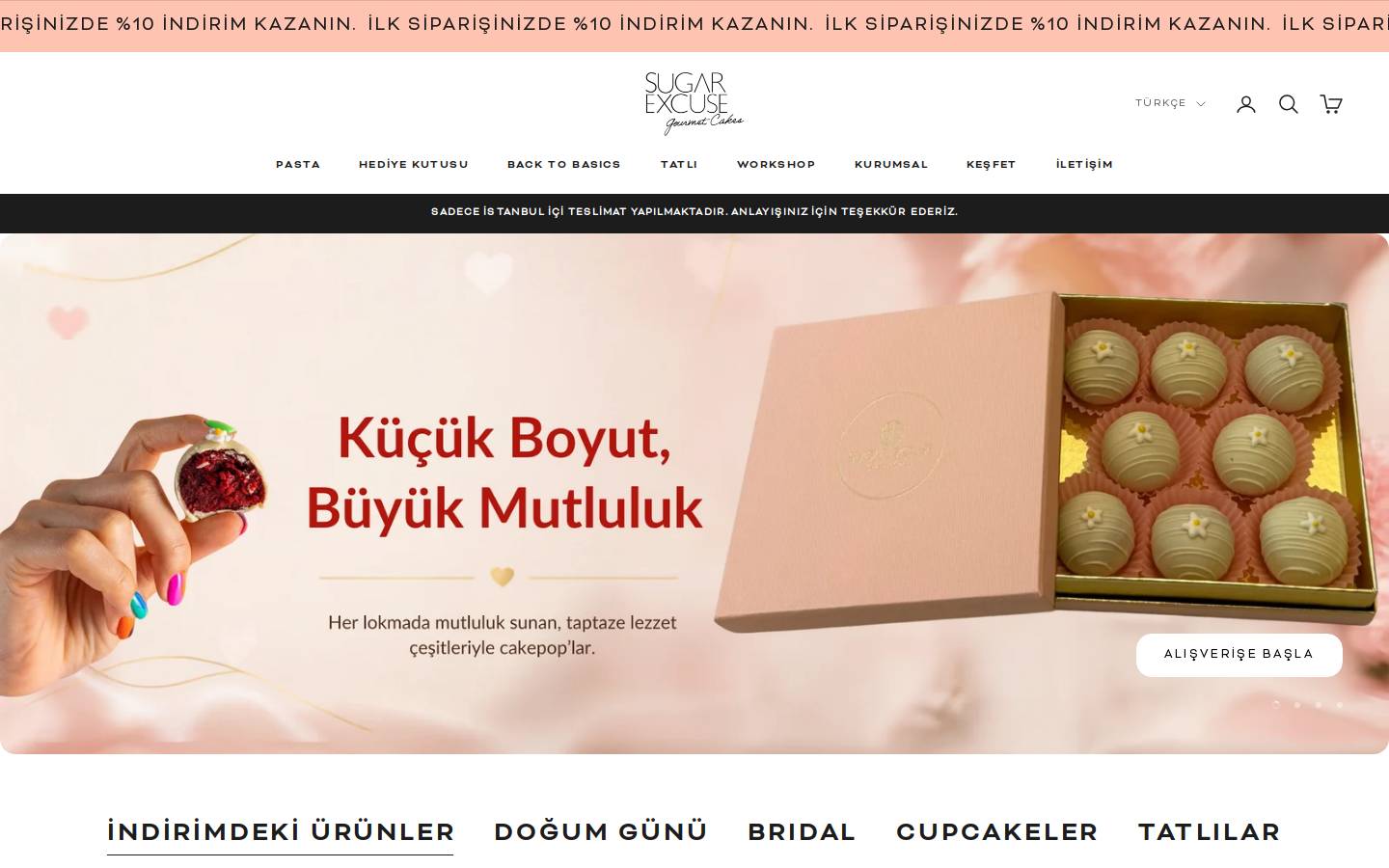sugarexcuse.com homepage screenshot