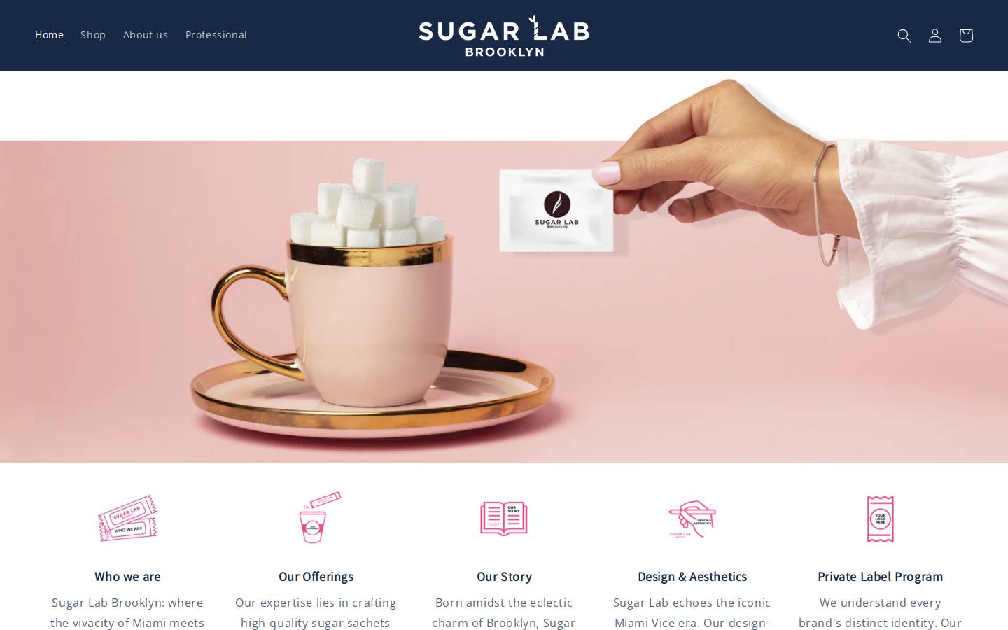 sugarlabbrooklyn.com homepage screenshot