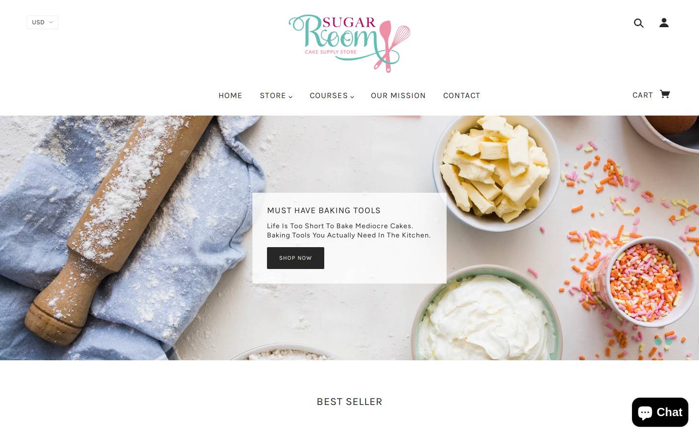sugarroom.com homepage screenshot